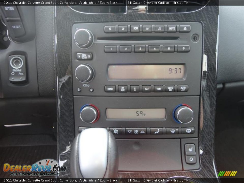 Controls of 2011 Chevrolet Corvette Grand Sport Convertible Photo #10