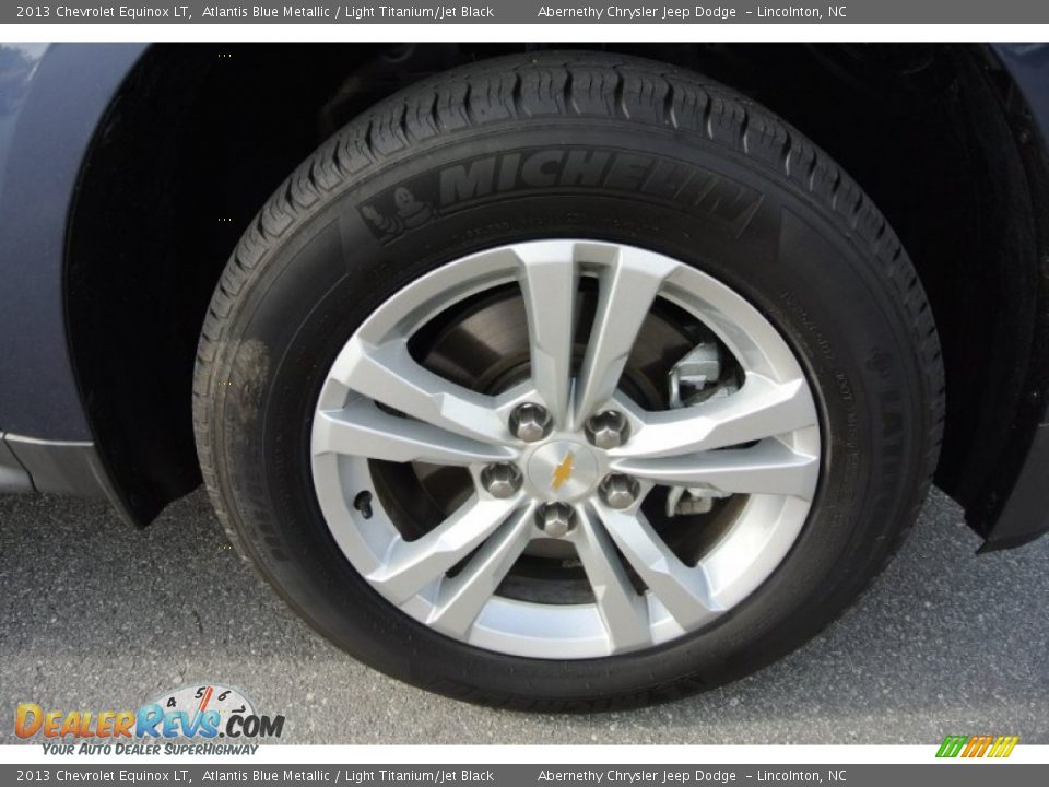 2013 Chevrolet Equinox LT Atlantis Blue Metallic / Light Titanium/Jet Black Photo #20