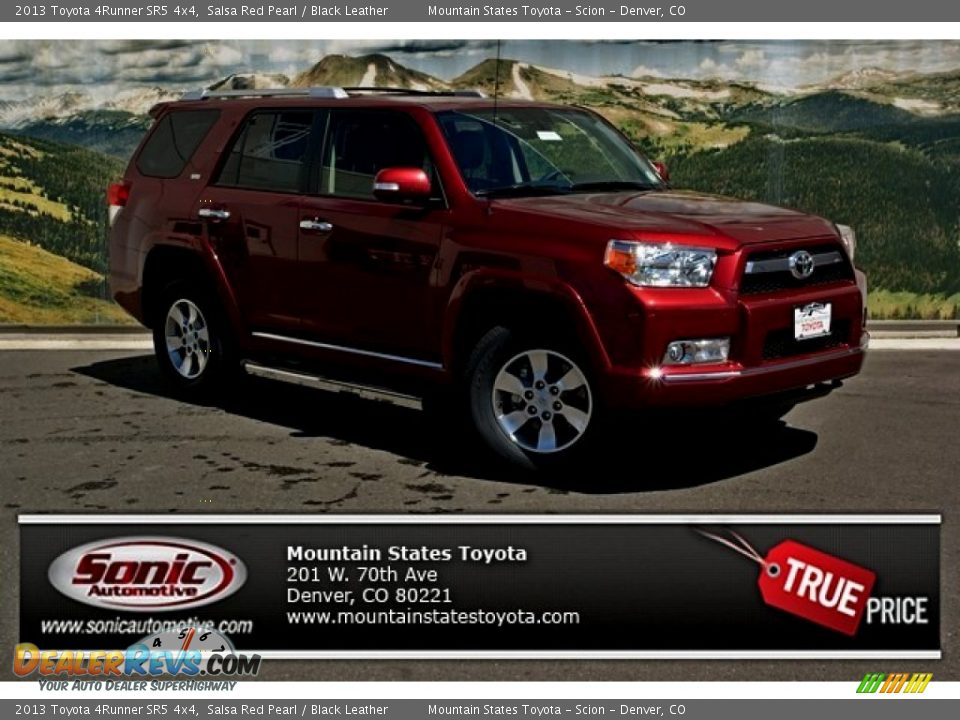 2013 Toyota 4Runner SR5 4x4 Salsa Red Pearl / Black Leather Photo #1
