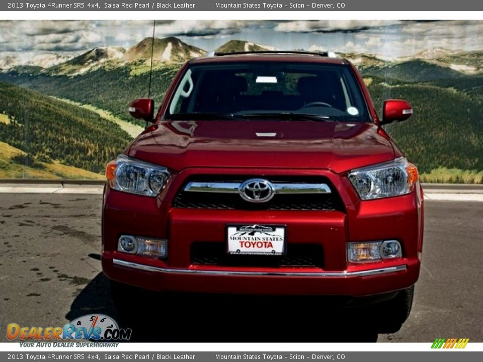 2013 Toyota 4Runner SR5 4x4 Salsa Red Pearl / Black Leather Photo #3