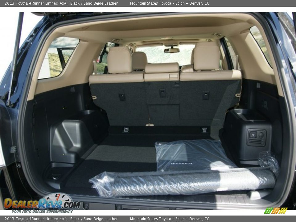2013 Toyota 4Runner Limited 4x4 Black / Sand Beige Leather Photo #8