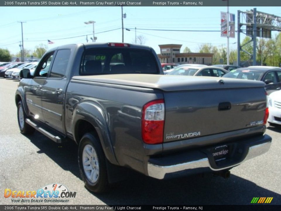 2006 Toyota Tundra SR5 Double Cab 4x4 Phantom Gray Pearl / Light Charcoal Photo #4