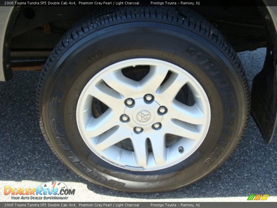 2006 Toyota Tundra SR5 Double Cab 4x4 Phantom Gray Pearl / Light Charcoal Photo #14