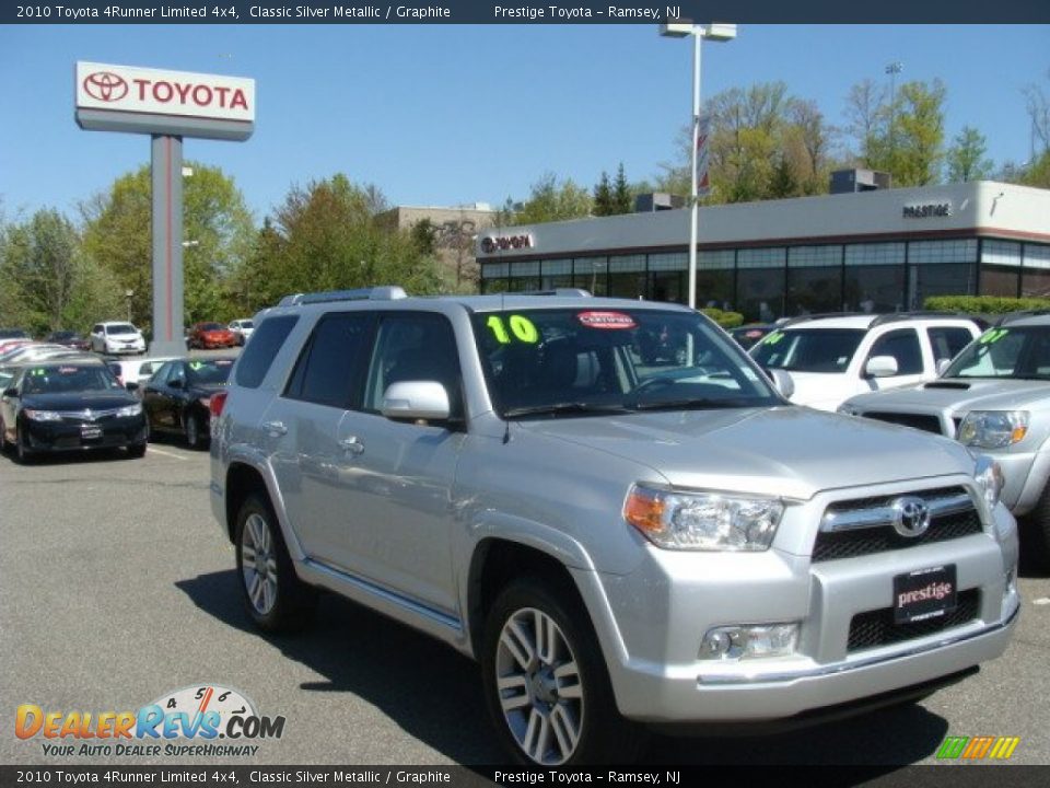 2010 Toyota 4Runner Limited 4x4 Classic Silver Metallic / Graphite Photo #1