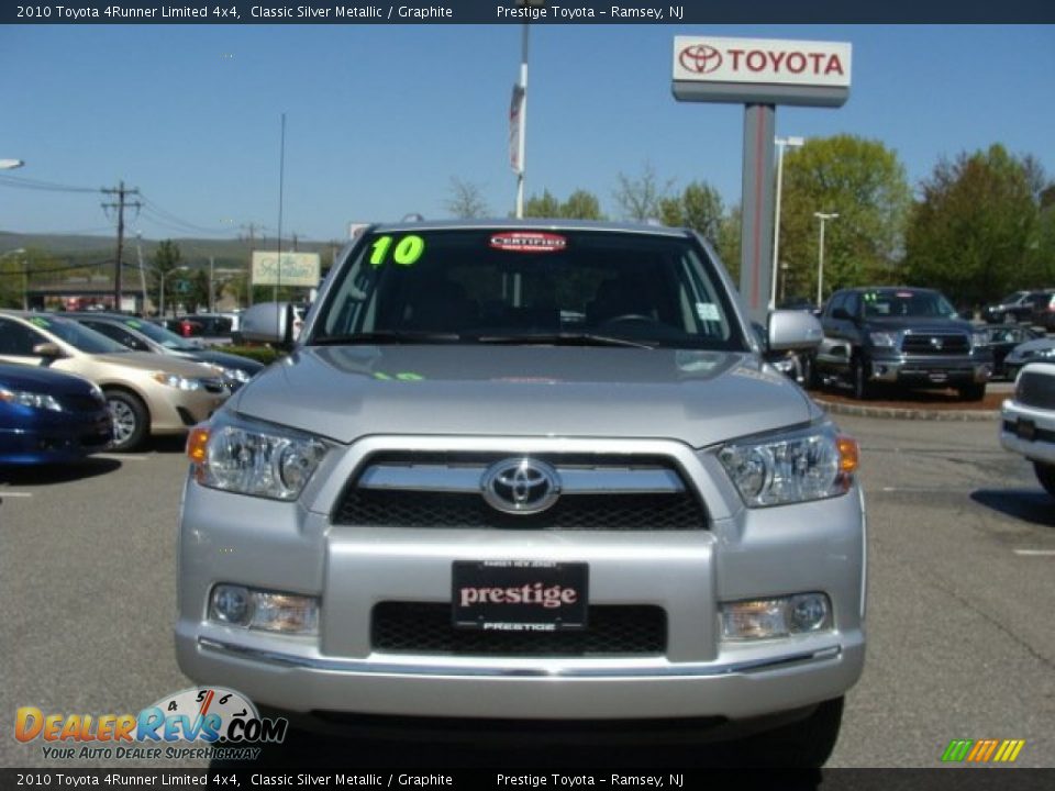 2010 Toyota 4Runner Limited 4x4 Classic Silver Metallic / Graphite Photo #2