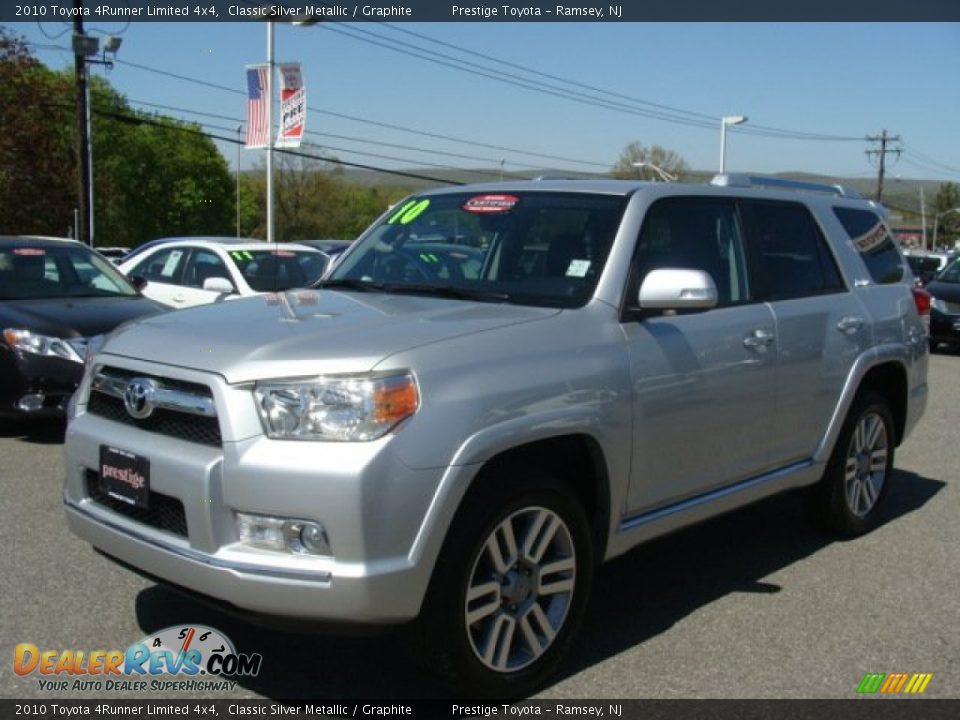 2010 Toyota 4Runner Limited 4x4 Classic Silver Metallic / Graphite Photo #3