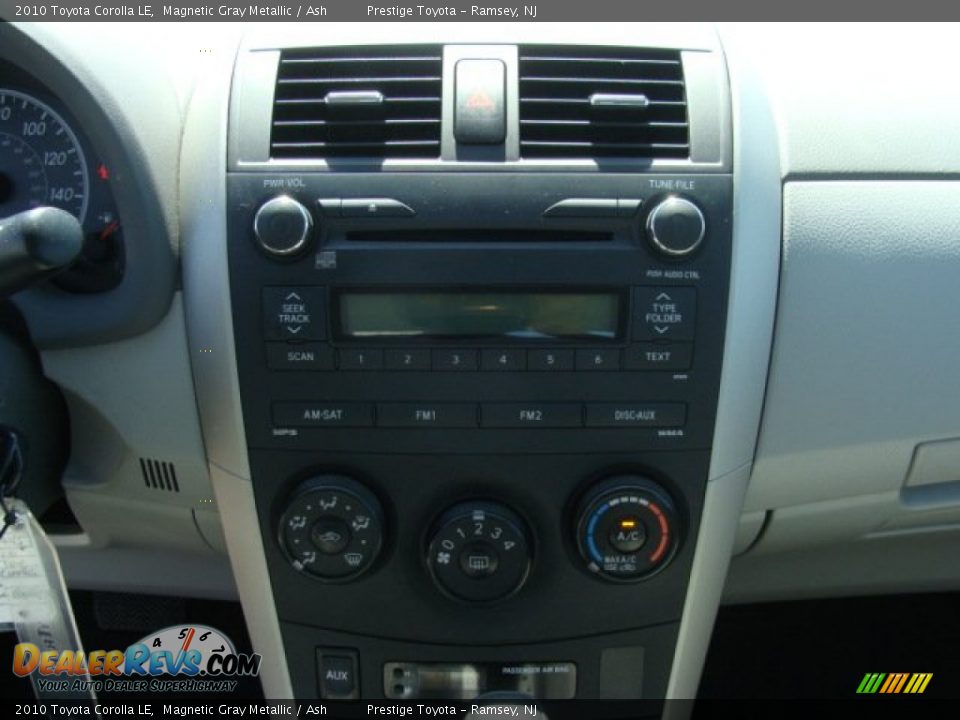2010 Toyota Corolla LE Magnetic Gray Metallic / Ash Photo #11