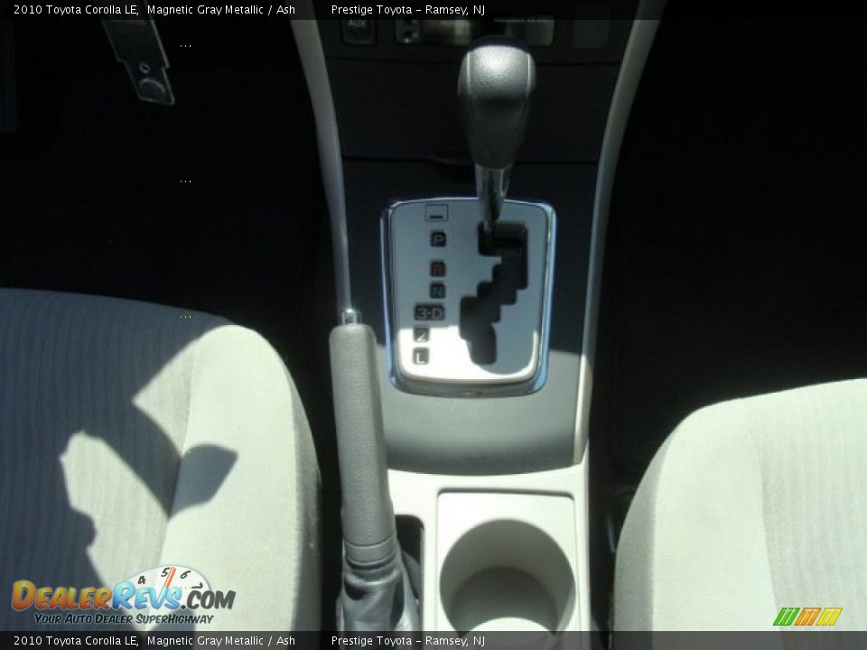 2010 Toyota Corolla LE Magnetic Gray Metallic / Ash Photo #12