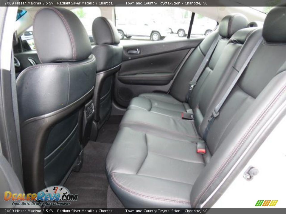 2009 Nissan Maxima 3.5 SV Radiant Silver Metallic / Charcoal Photo #6