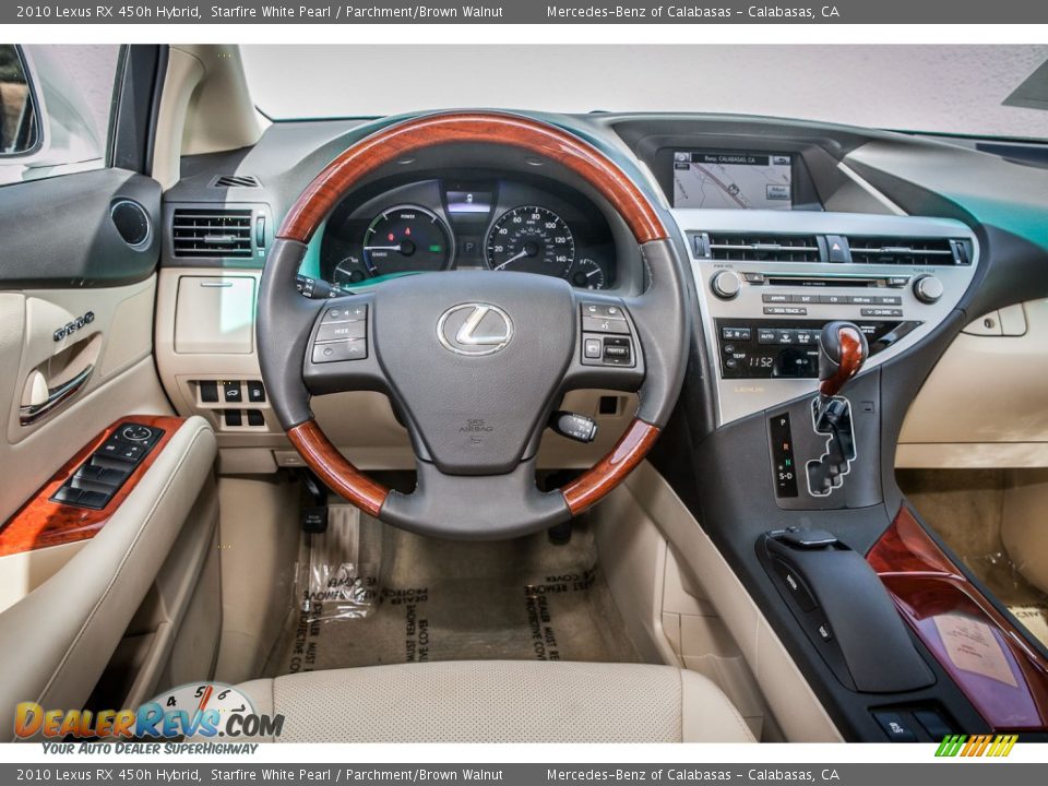 Dashboard of 2010 Lexus RX 450h Hybrid Photo #4