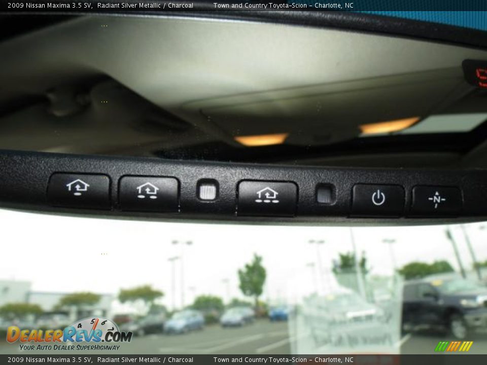 2009 Nissan Maxima 3.5 SV Radiant Silver Metallic / Charcoal Photo #15