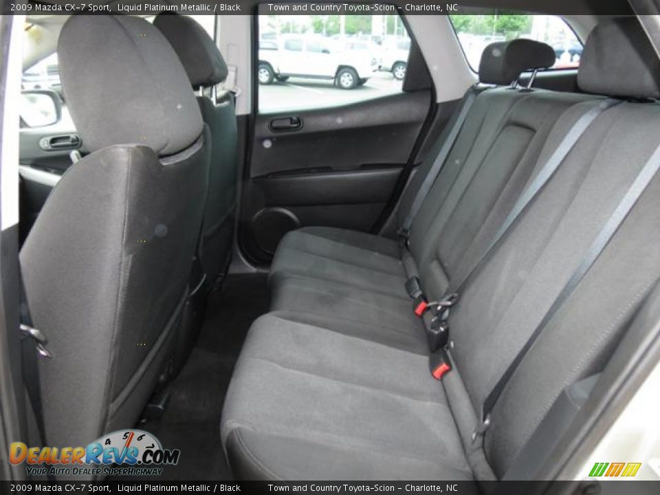 2009 Mazda CX-7 Sport Liquid Platinum Metallic / Black Photo #6