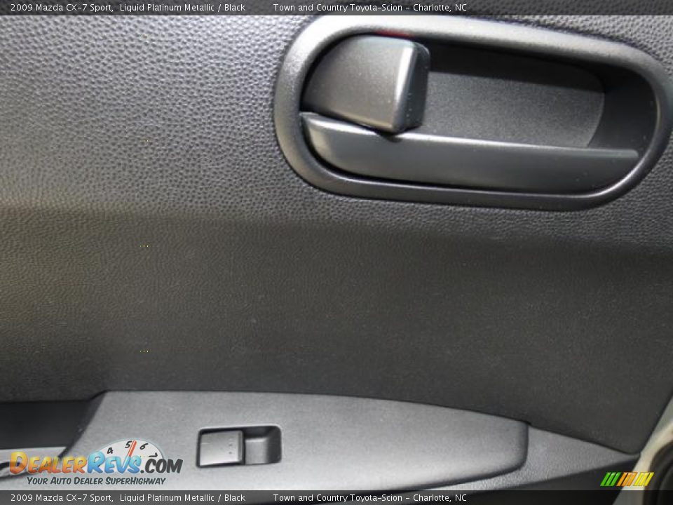 2009 Mazda CX-7 Sport Liquid Platinum Metallic / Black Photo #7