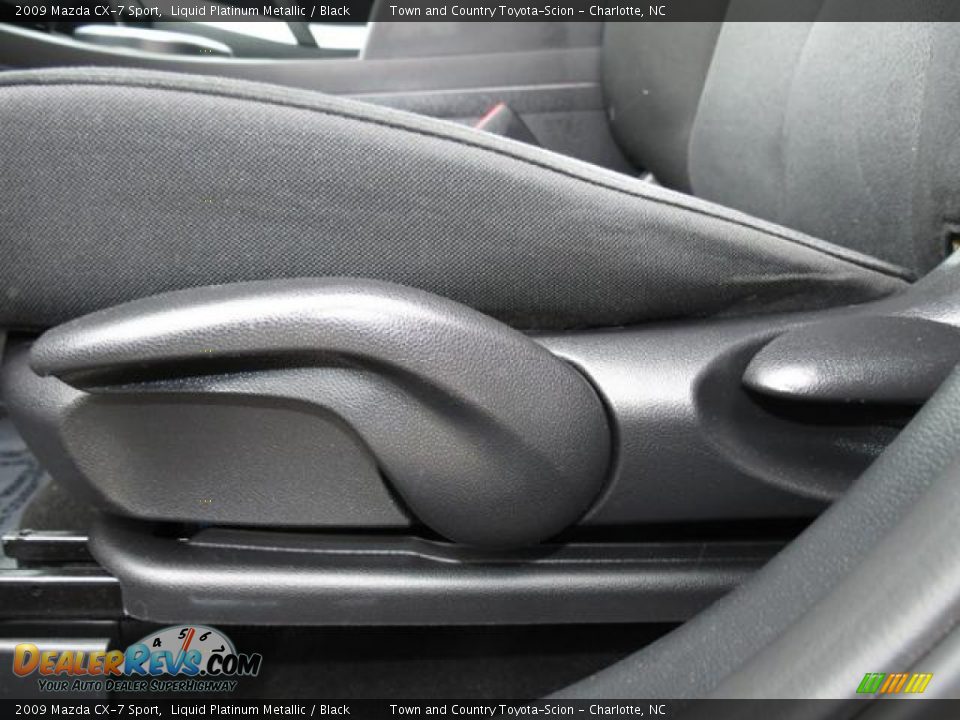 2009 Mazda CX-7 Sport Liquid Platinum Metallic / Black Photo #9