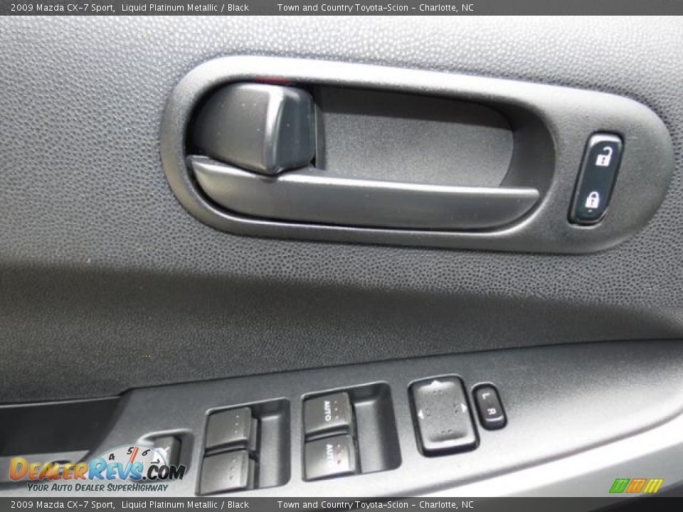 2009 Mazda CX-7 Sport Liquid Platinum Metallic / Black Photo #11