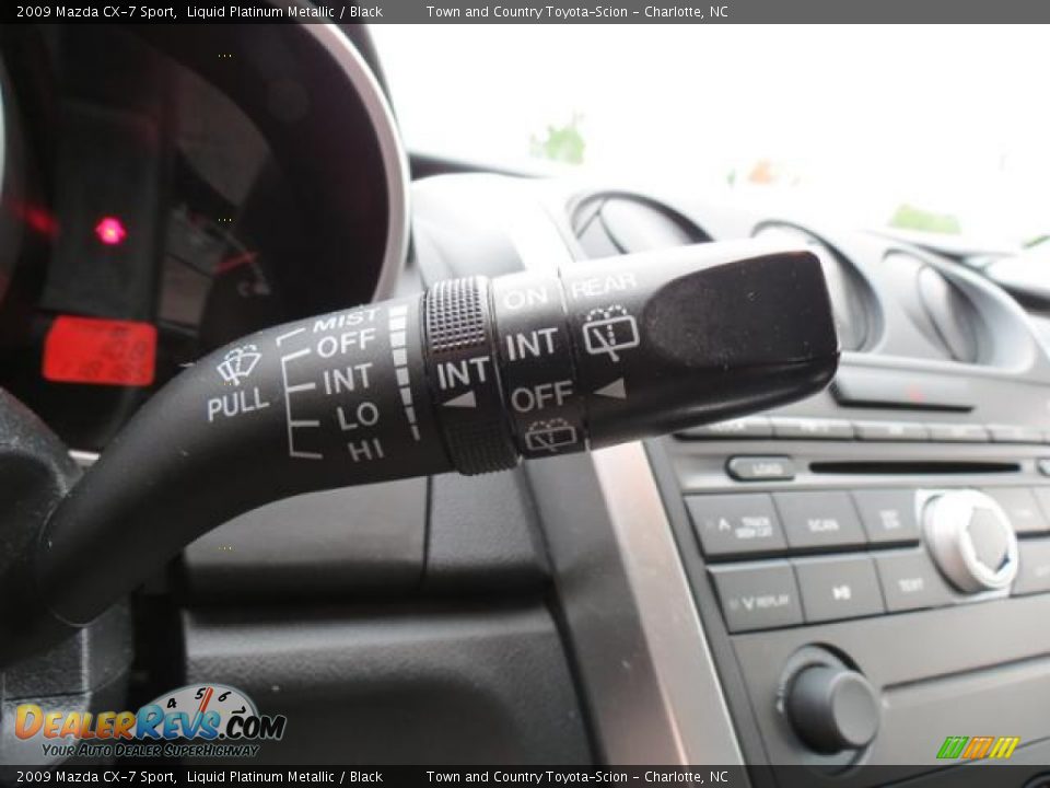 2009 Mazda CX-7 Sport Liquid Platinum Metallic / Black Photo #20