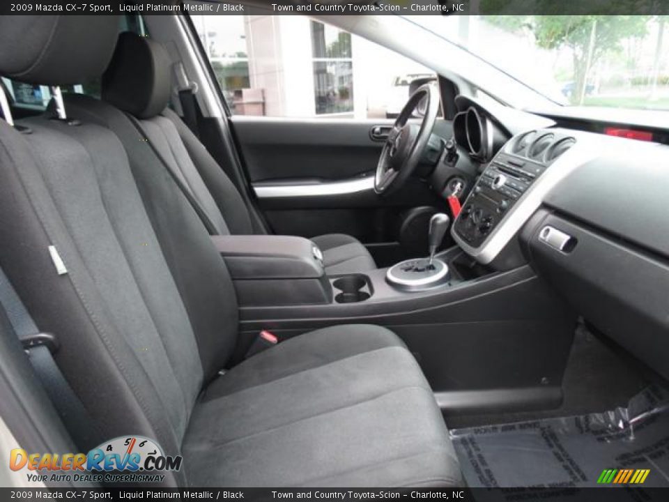 2009 Mazda CX-7 Sport Liquid Platinum Metallic / Black Photo #22