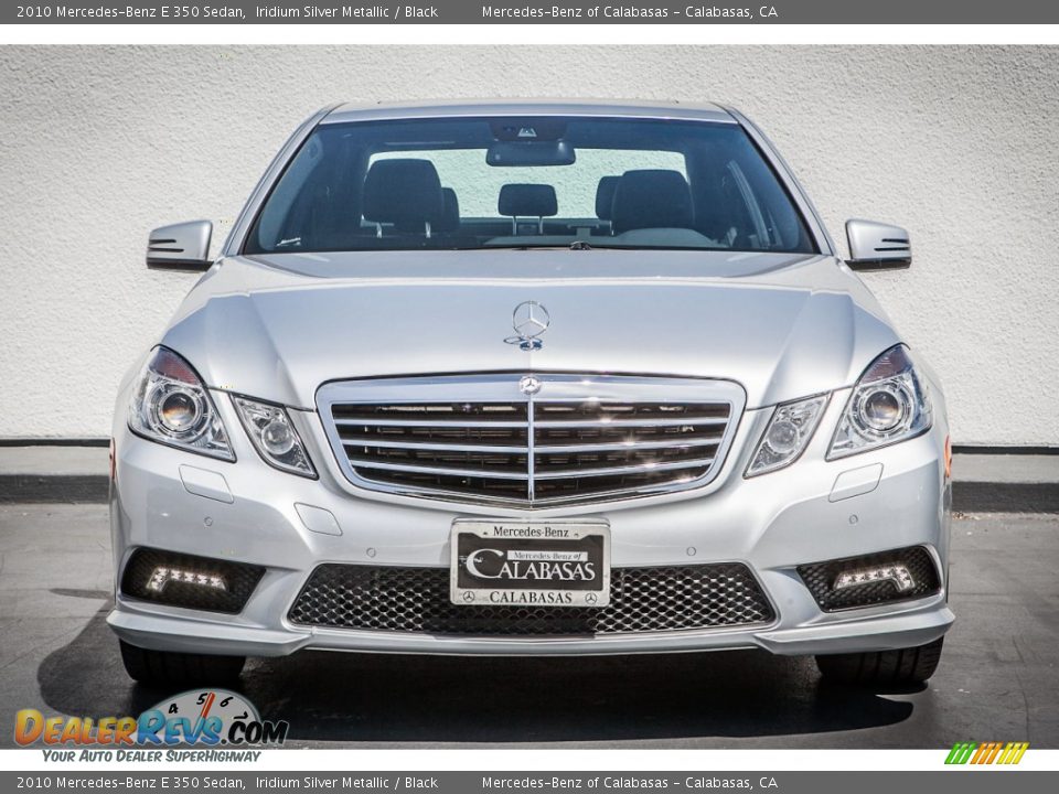 2010 Mercedes-Benz E 350 Sedan Iridium Silver Metallic / Black Photo #2