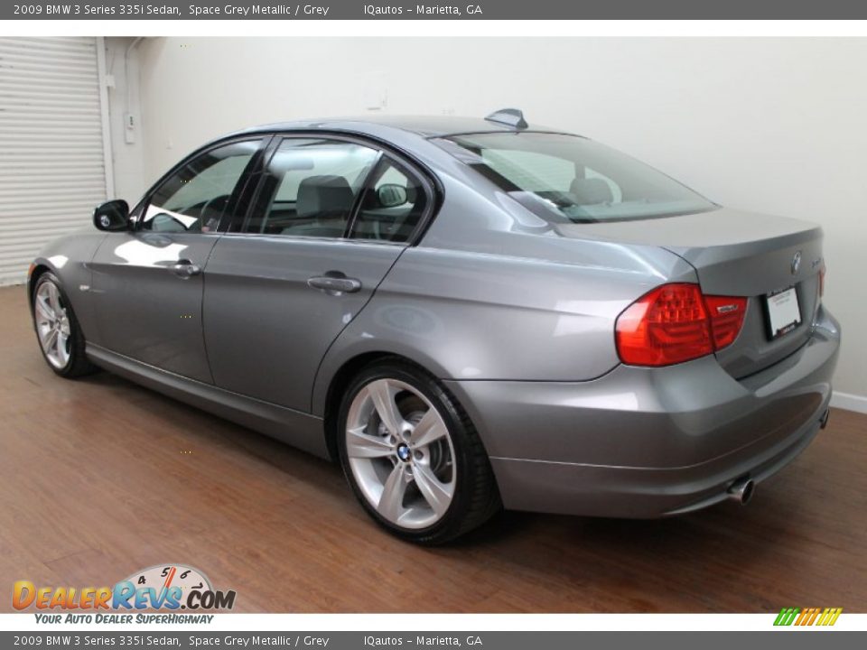 2009 BMW 3 Series 335i Sedan Space Grey Metallic / Grey Photo #4