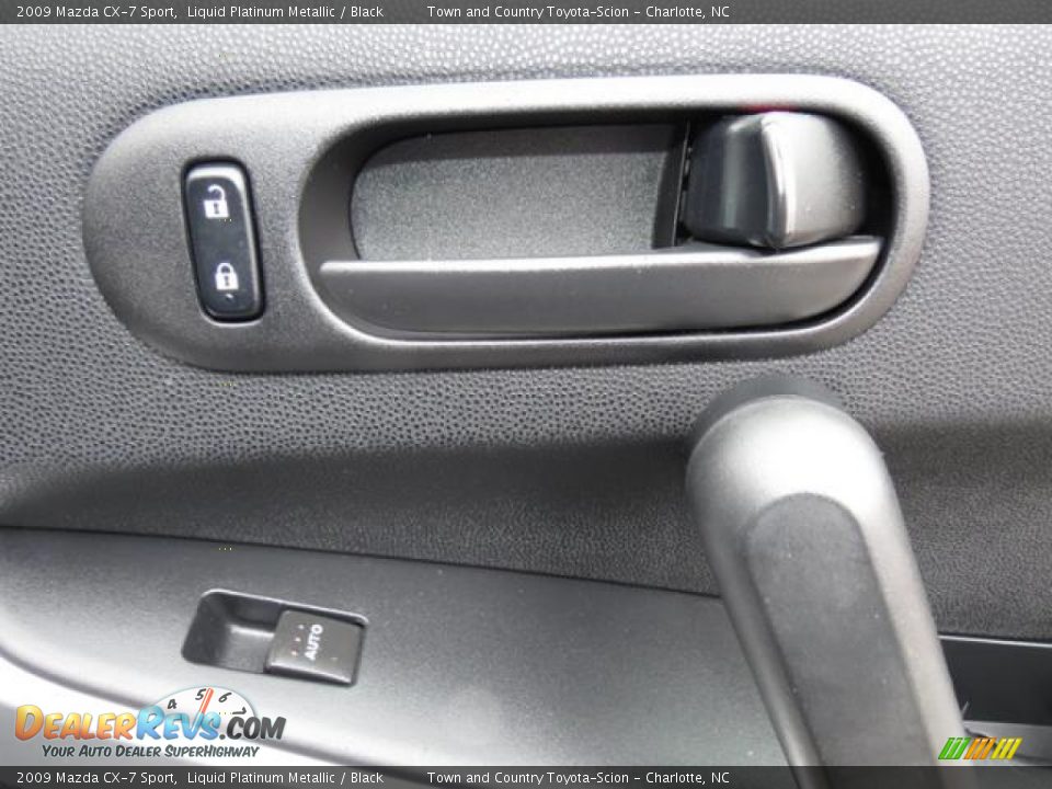 2009 Mazda CX-7 Sport Liquid Platinum Metallic / Black Photo #24