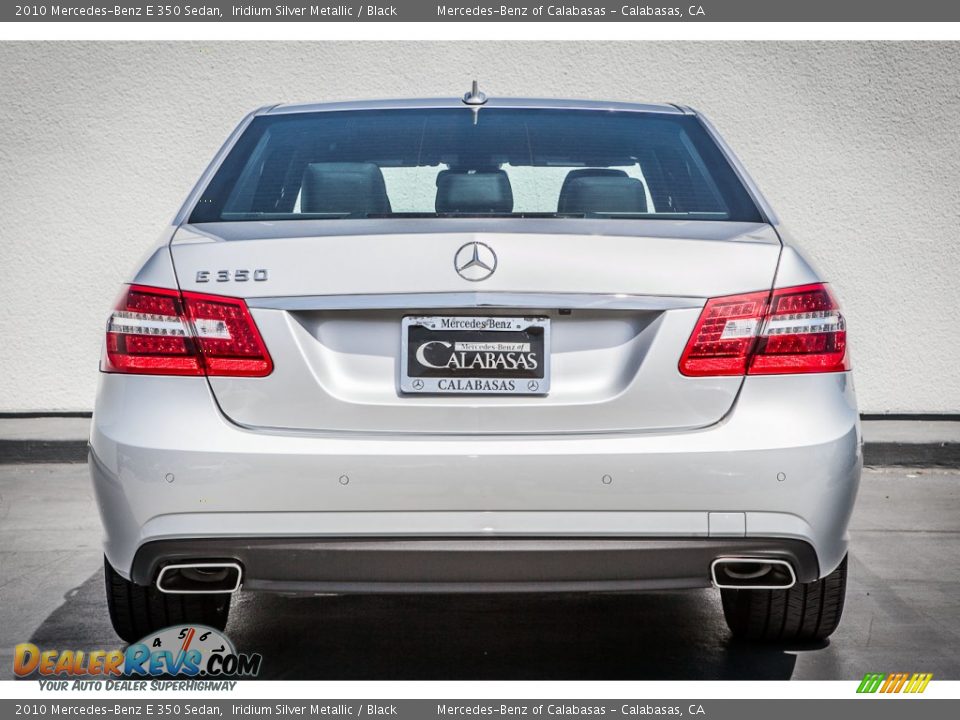 2010 Mercedes-Benz E 350 Sedan Iridium Silver Metallic / Black Photo #3