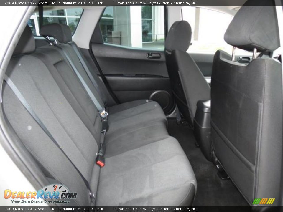 2009 Mazda CX-7 Sport Liquid Platinum Metallic / Black Photo #25