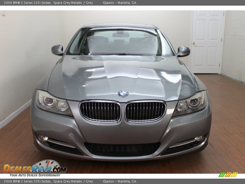 2009 BMW 3 Series 335i Sedan Space Grey Metallic / Grey Photo #7