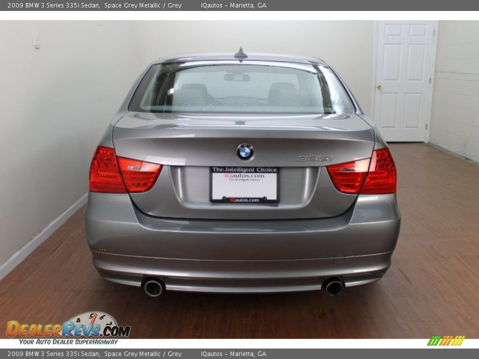 2009 BMW 3 Series 335i Sedan Space Grey Metallic / Grey Photo #8