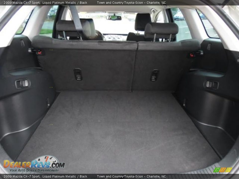 2009 Mazda CX-7 Sport Liquid Platinum Metallic / Black Photo #27