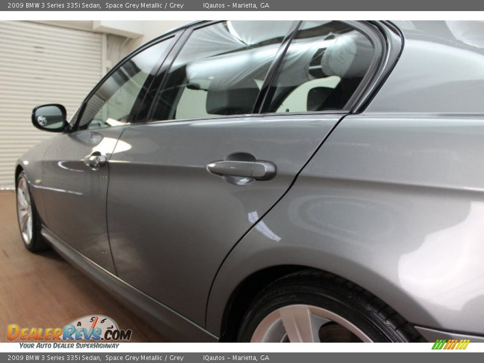 2009 BMW 3 Series 335i Sedan Space Grey Metallic / Grey Photo #9