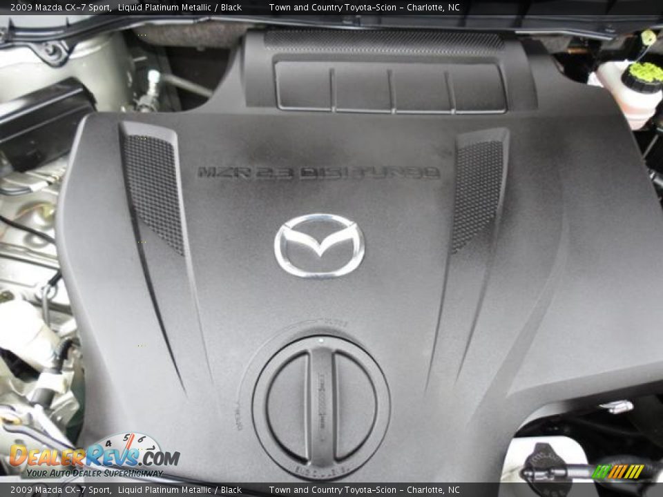 2009 Mazda CX-7 Sport Liquid Platinum Metallic / Black Photo #28