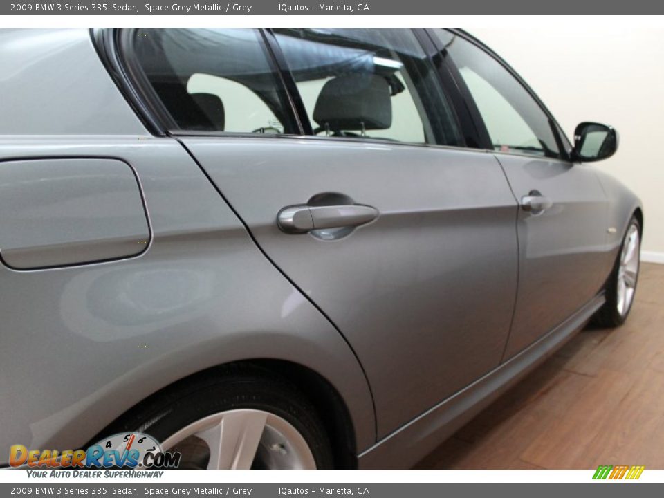 2009 BMW 3 Series 335i Sedan Space Grey Metallic / Grey Photo #10