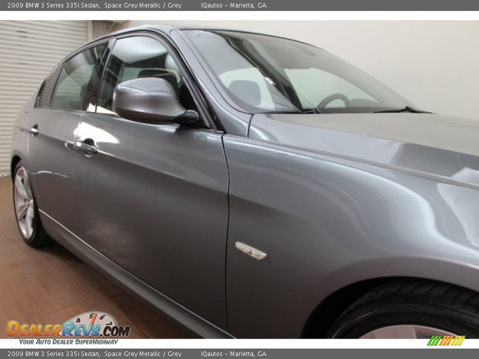 2009 BMW 3 Series 335i Sedan Space Grey Metallic / Grey Photo #11
