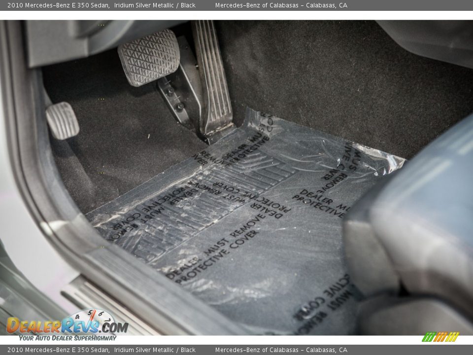 2010 Mercedes-Benz E 350 Sedan Iridium Silver Metallic / Black Photo #6