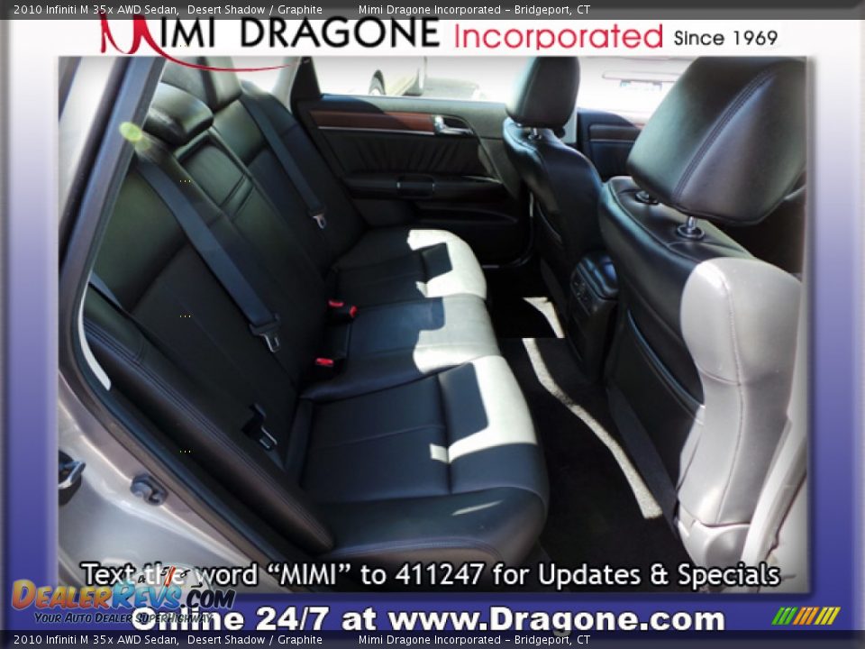 2010 Infiniti M 35x AWD Sedan Desert Shadow / Graphite Photo #8