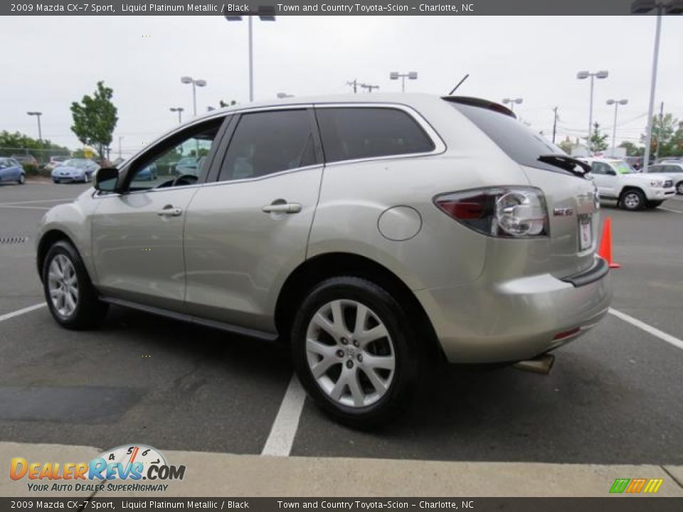 2009 Mazda CX-7 Sport Liquid Platinum Metallic / Black Photo #31