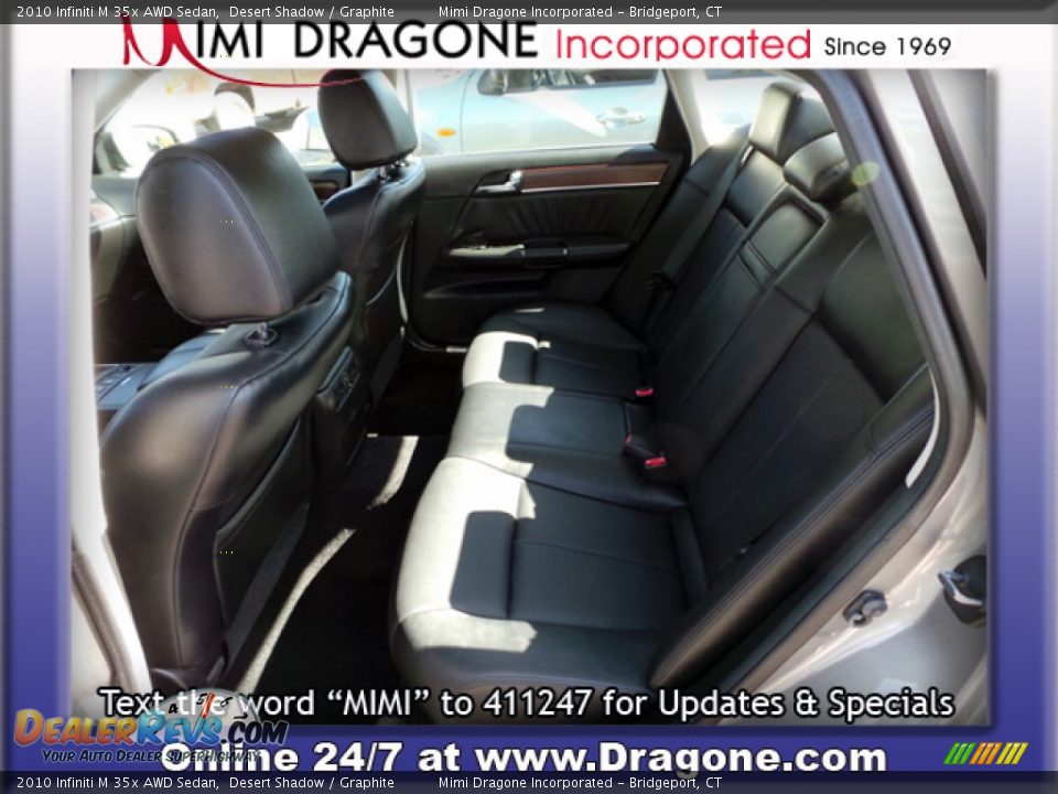 2010 Infiniti M 35x AWD Sedan Desert Shadow / Graphite Photo #10