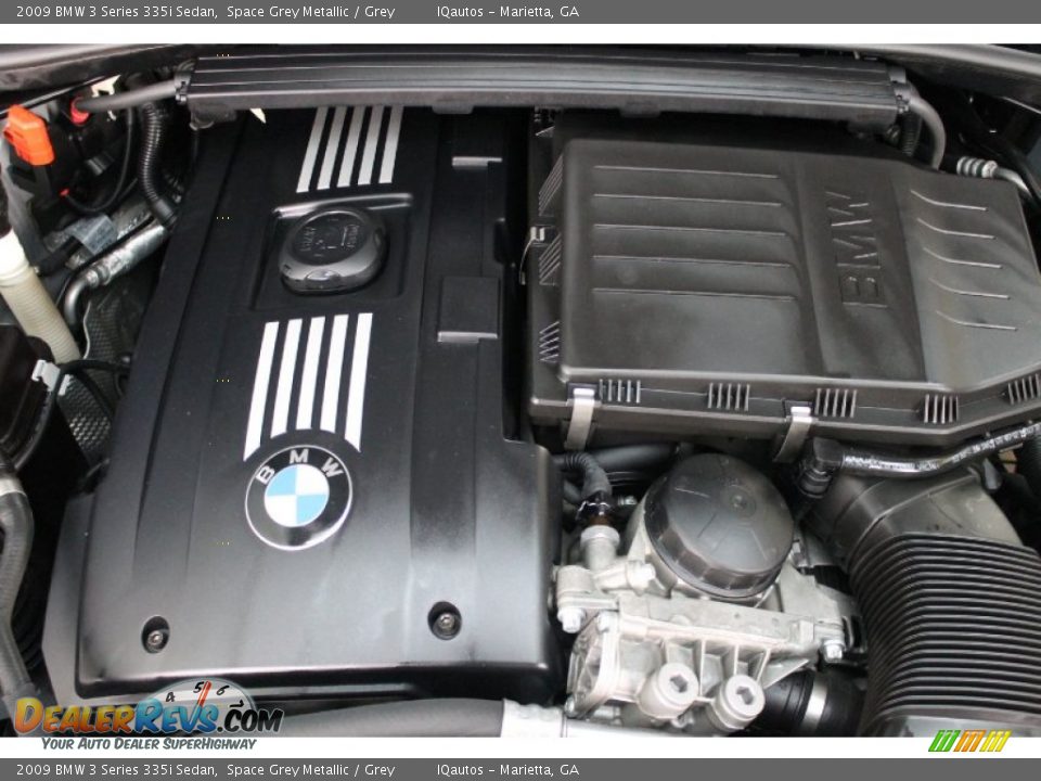 2009 BMW 3 Series 335i Sedan 3.0 Liter Twin-Turbocharged DOHC 24-Valve VVT Inline 6 Cylinder Engine Photo #16