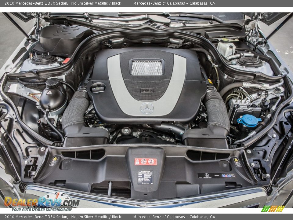 2010 Mercedes-Benz E 350 Sedan Iridium Silver Metallic / Black Photo #9