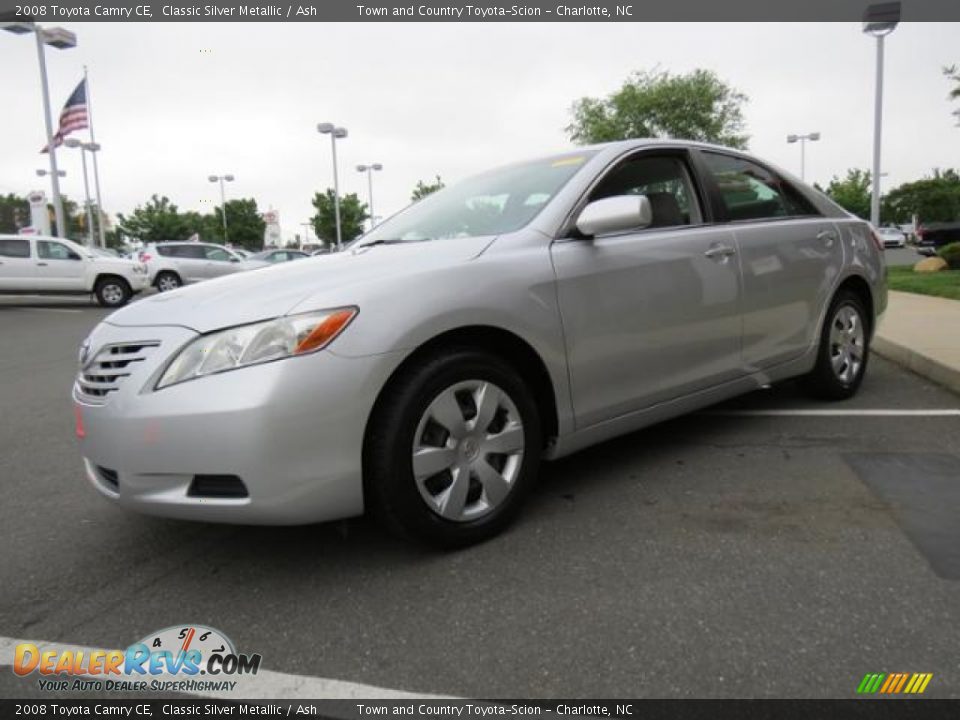 2008 Toyota Camry CE Classic Silver Metallic / Ash Photo #3