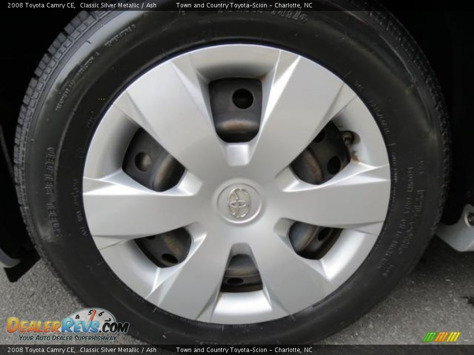 2008 Toyota Camry CE Classic Silver Metallic / Ash Photo #4