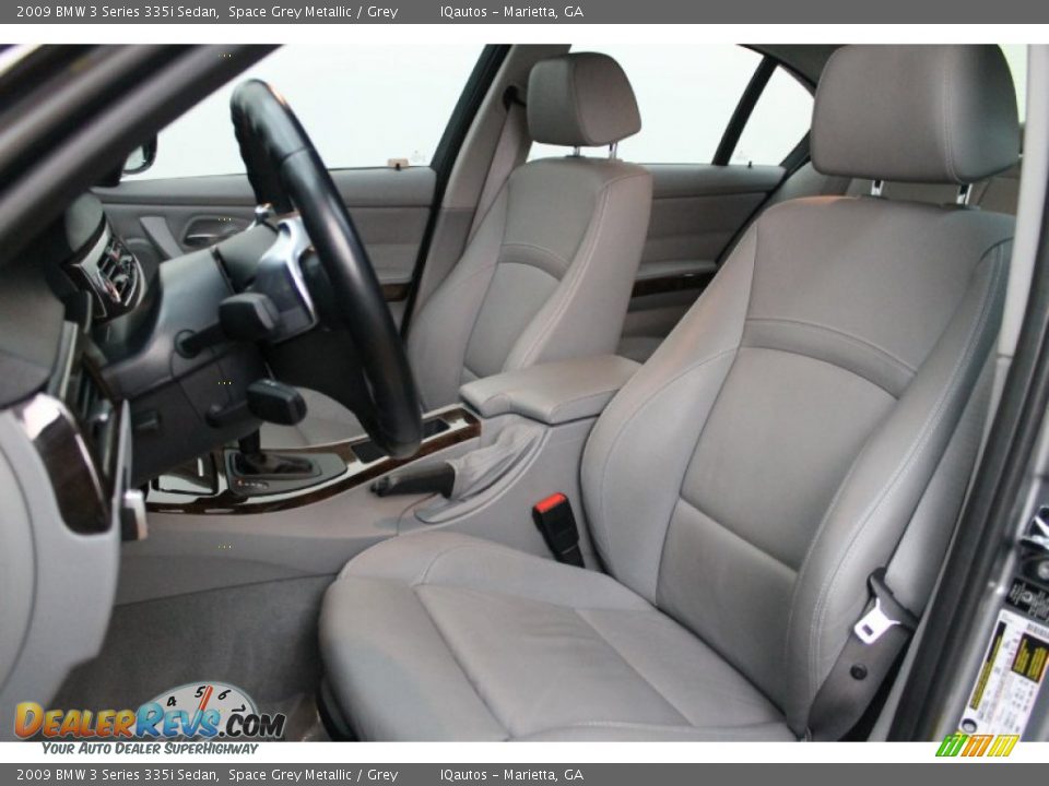 Front Seat of 2009 BMW 3 Series 335i Sedan Photo #19