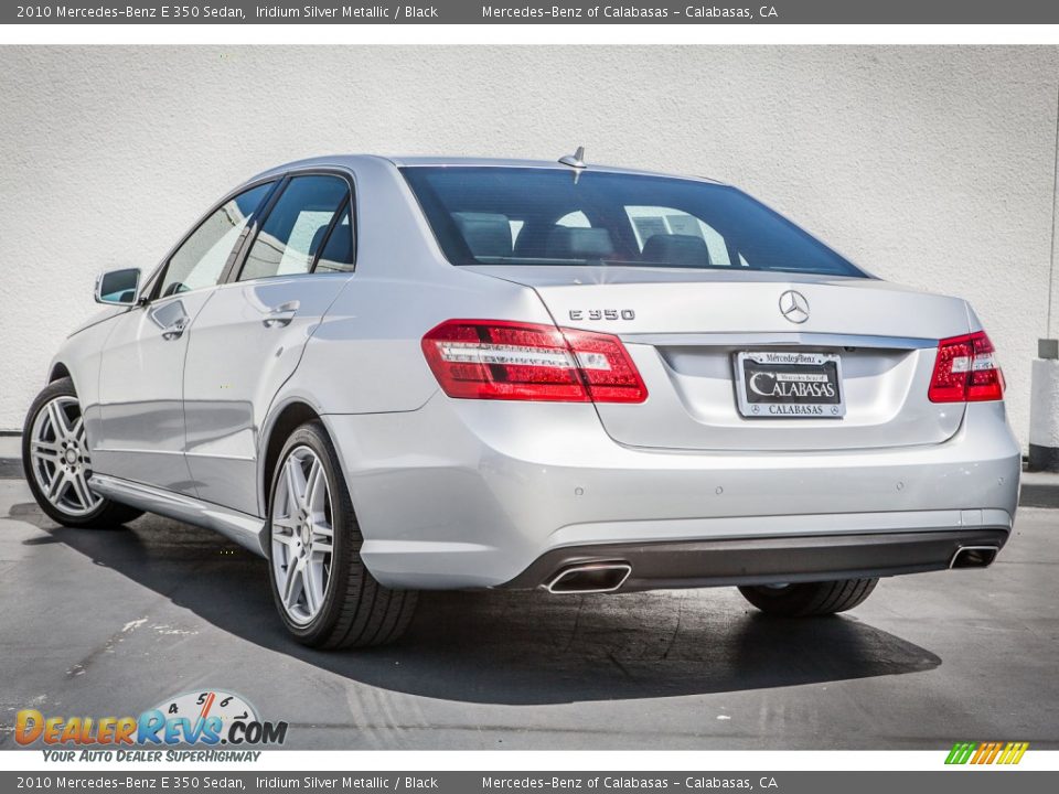 2010 Mercedes-Benz E 350 Sedan Iridium Silver Metallic / Black Photo #10