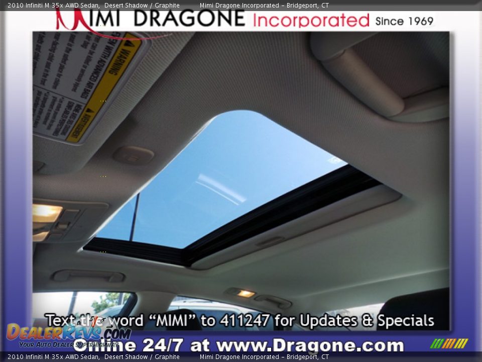 2010 Infiniti M 35x AWD Sedan Desert Shadow / Graphite Photo #15