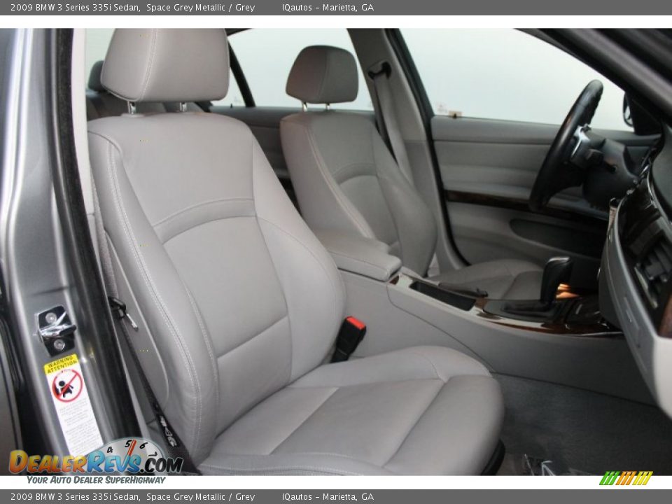 Front Seat of 2009 BMW 3 Series 335i Sedan Photo #20