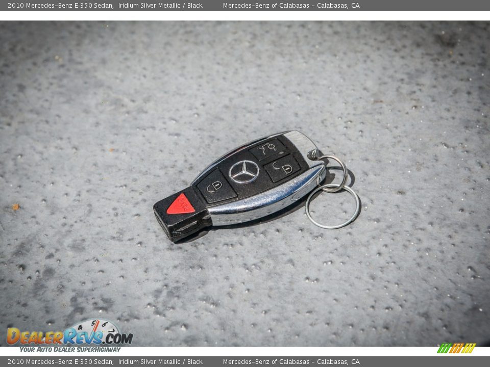 2010 Mercedes-Benz E 350 Sedan Iridium Silver Metallic / Black Photo #11