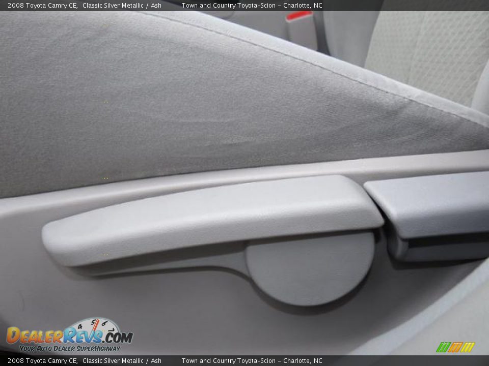 2008 Toyota Camry CE Classic Silver Metallic / Ash Photo #9