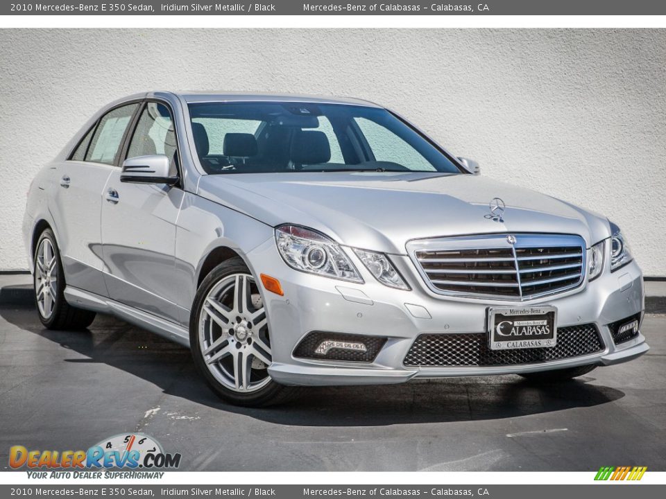 2010 Mercedes-Benz E 350 Sedan Iridium Silver Metallic / Black Photo #12