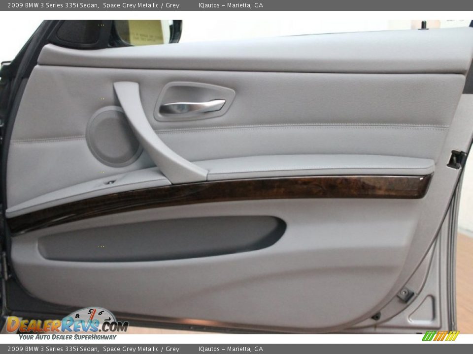 2009 BMW 3 Series 335i Sedan Space Grey Metallic / Grey Photo #24