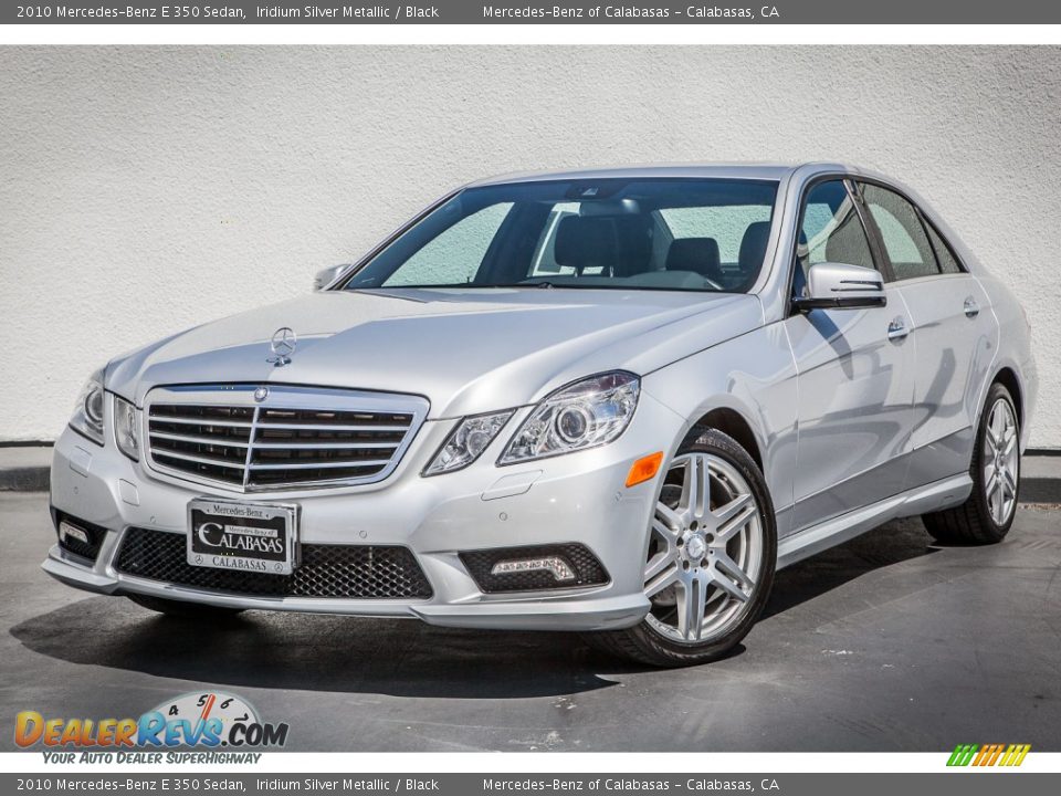 2010 Mercedes-Benz E 350 Sedan Iridium Silver Metallic / Black Photo #13
